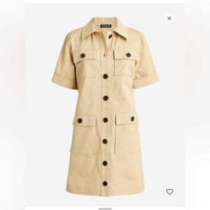 J. Crew Beige Utility Dress